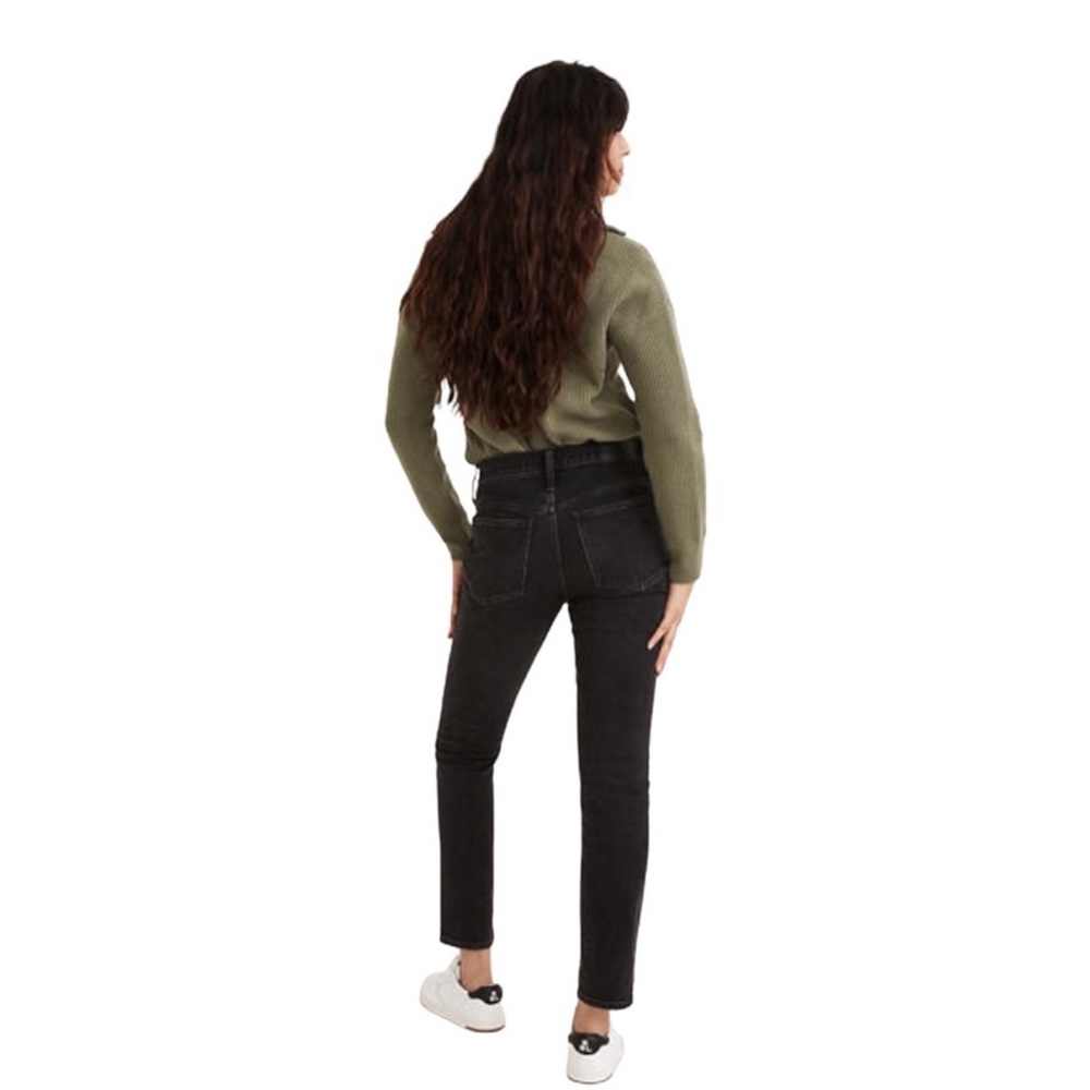 Madewell Tomboy Straight Jeans in Lunar Wash Size 33 NWT - Picture 9 of 15